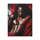 Him Afrocentric Black Artwork Canvas Wall Print
