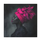 So Still Black Woman Wall Canvas Art