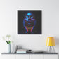 My Future Is Brighter Than The Darkness Black Woman Art Canvas Wall Print