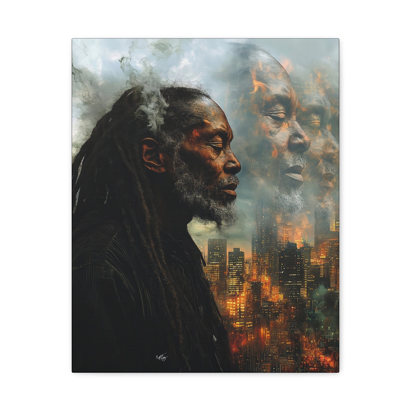Canvas Wall Print - We Remember Black Art