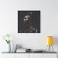 Hair Goals Afrocentric Black Woman Art Canvas Wall Print