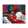 I'll Think About It Afrocentric Black Woman Abstract Art Canvas Wall Print - Xtreme Shopper
