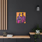 You Know We're Fly Afrocentric Black Abstract Art Canvas Wall Print