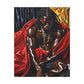 Thoughts And Desires Afrocentric Black Artwork Canvas Wall Print