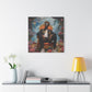 SurrealFlyism Afrocentric Black Man Art Canvas Wall Print
