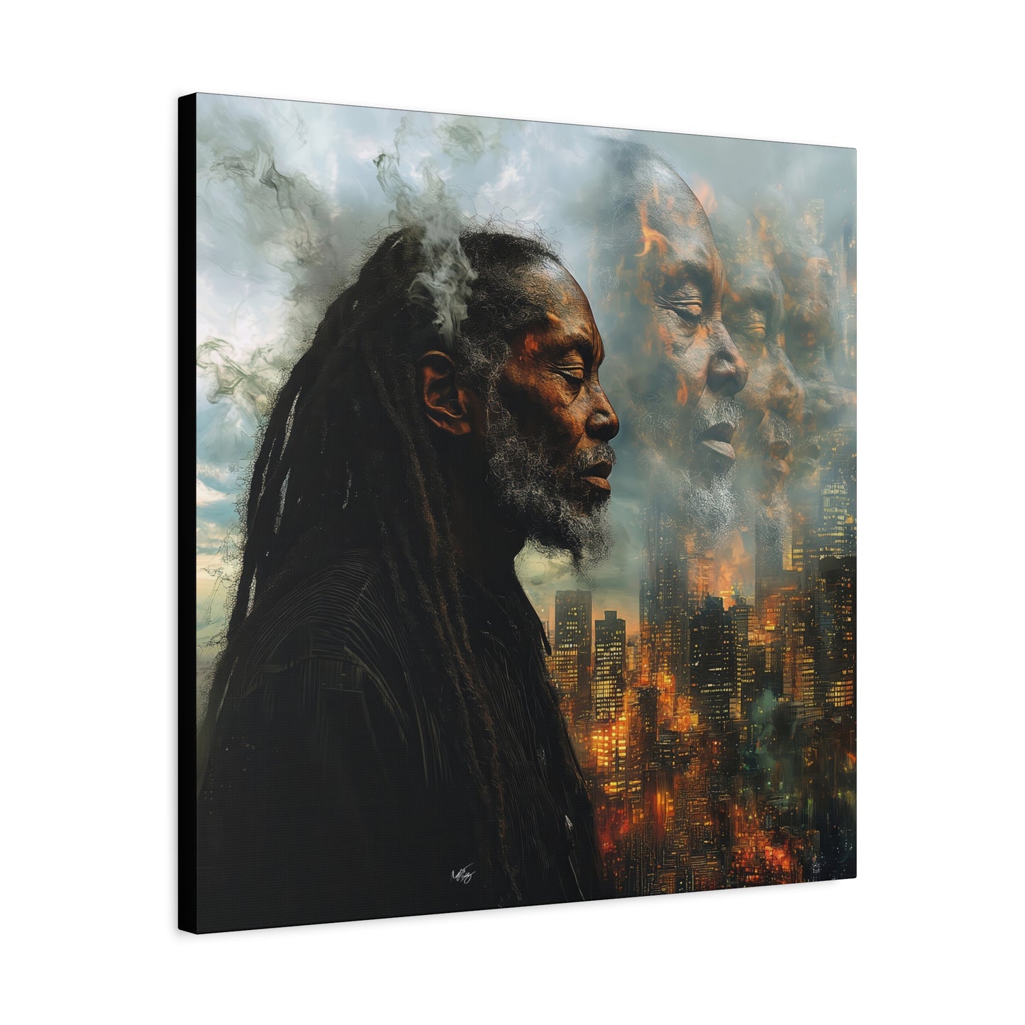 Canvas Wall Print - We Remember Black Art