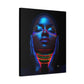 My Future Is Brighter Than The Darkness Black Woman Art Canvas Wall Print