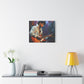 Prince In Concert Afrocentric Black Art Canvas Wall Print
