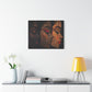 Shades Of Beauty Black Woman Art Canvas Wall Print - Xtreme Shopper