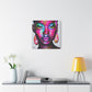 Malika Knows Afrocentric Black Woman Abstract Art Canvas Wall Print