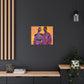 You Know We're Fly Afrocentric Black Abstract Art Canvas Wall Print