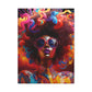 Groovy Summer Black Woman Psychedelic Themed Artwork Canvas Wall Print - Xtreme Shopper