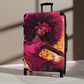 Movements In Pink Black Woman Art Hardshell Hardside Lockable Spinner Suitcase