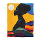 Bohemian Sunset Microfiber Duvet Cover | Vibrant Home Decor, Bedroom Makeover, Gift for Her, Cozy Bedding, Artistic Bed Linen