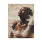 The Breakthrough Black Woman Art Canvas Wall Print