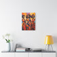 The Sisters Afrocentric Abstract Fantasy Black Woman Art Canvas Wall Print