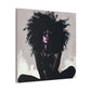 I Know You See Me Afrocentric Black Woman Abstract Art Canvas Wall Print