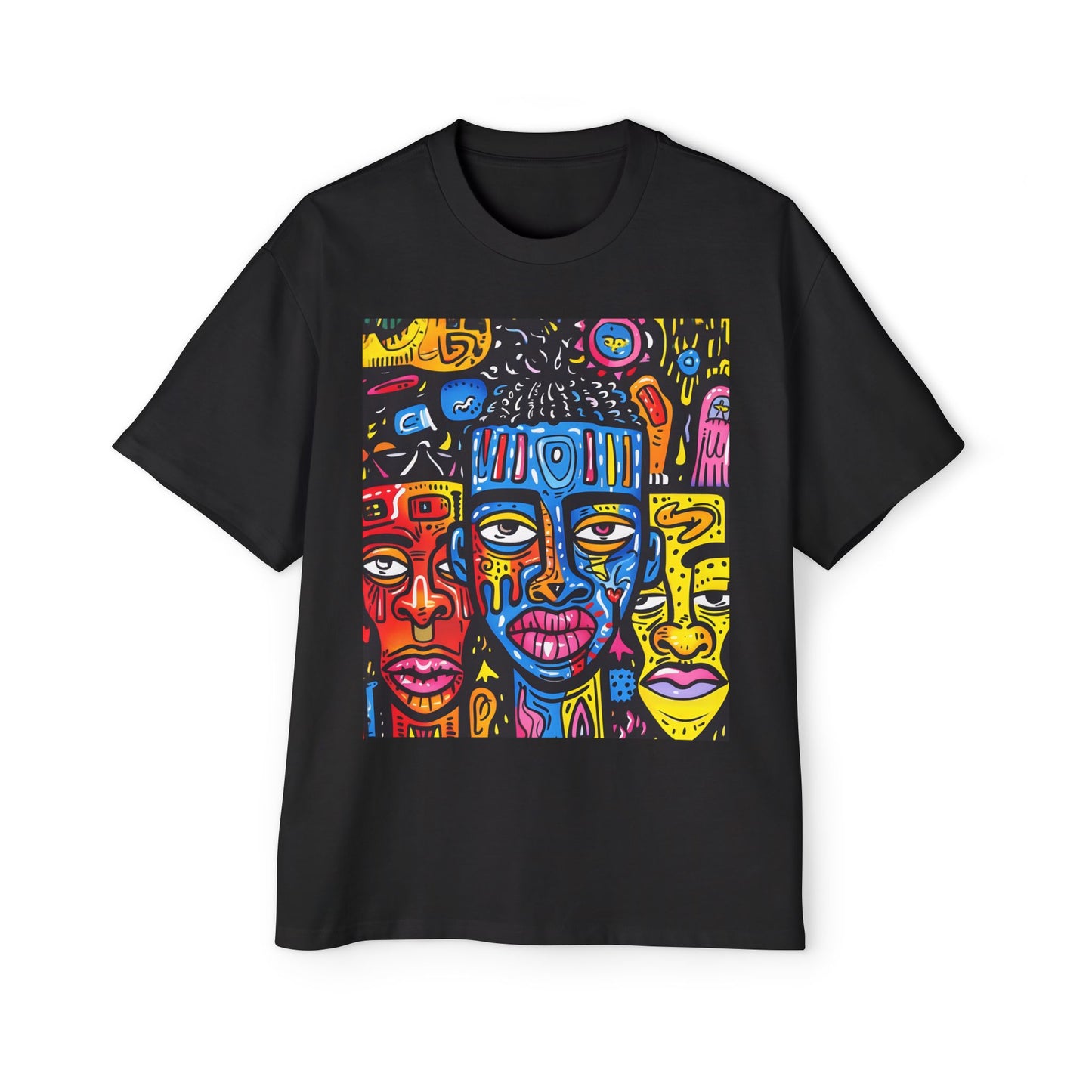 We Thinking About It Streetwear Unisex Heavyweight Cotton Oversized T-Shirt