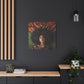 Rooted In My Mind Afrocentric Black Woman Inspirational Spiritual Art Canvas Wall Print - Xtreme Shopper
