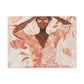 Relax It Will Be Okay Afrocentric Black Woman Abstract Art Canvas Wall Print