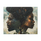 Together We Grow Afrocentric Black Art Canvas Wall Print - Xtreme Shopper