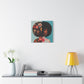 Duality Afrocentric Black Woman Art Canvas Wall Print