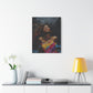 Euphoria Afrocentric Black Woman Abstract Art Canvas Wall Print