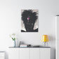 I Know You See Me Afrocentric Black Woman Abstract Art Canvas Wall Print