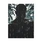 Rainy Days Aren't That Bad Afrocentric Black Man Art Canvas Wall Print