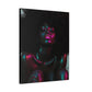 Sometimes It's A Little Hot Afrocentric Black Woman Art Canvas Wall Print