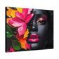 Everything is Beautiful Afrocentric Black Woman Art Canvas Wall Print