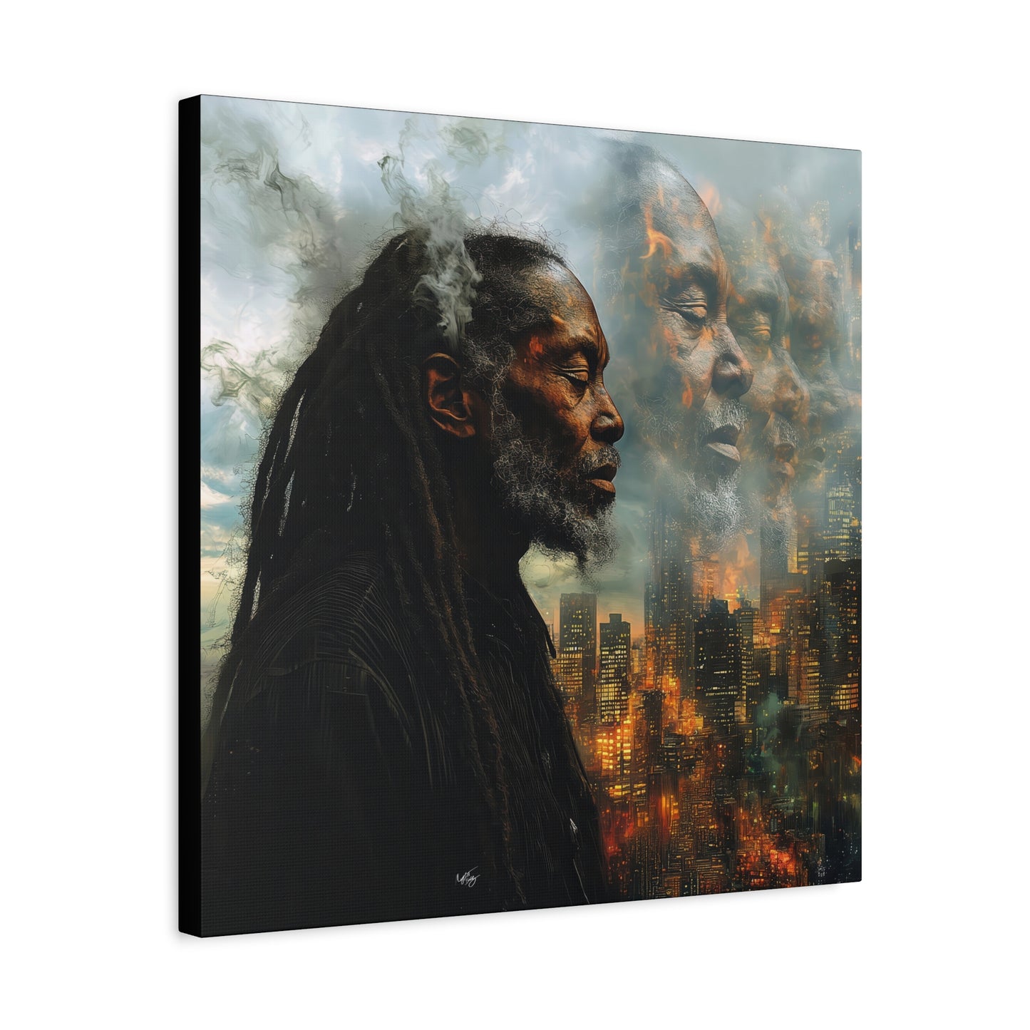 Canvas Wall Print - We Remember Black Art
