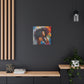 Beauty As Purpose Afrocentric Black Woman Art Canvas Wall Print