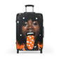 Gossip Girl Black Woman Art Hardshell Hardside Lockable Spinner Suitcase