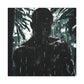 Rainy Days Aren't That Bad Afrocentric Black Man Art Canvas Wall Print
