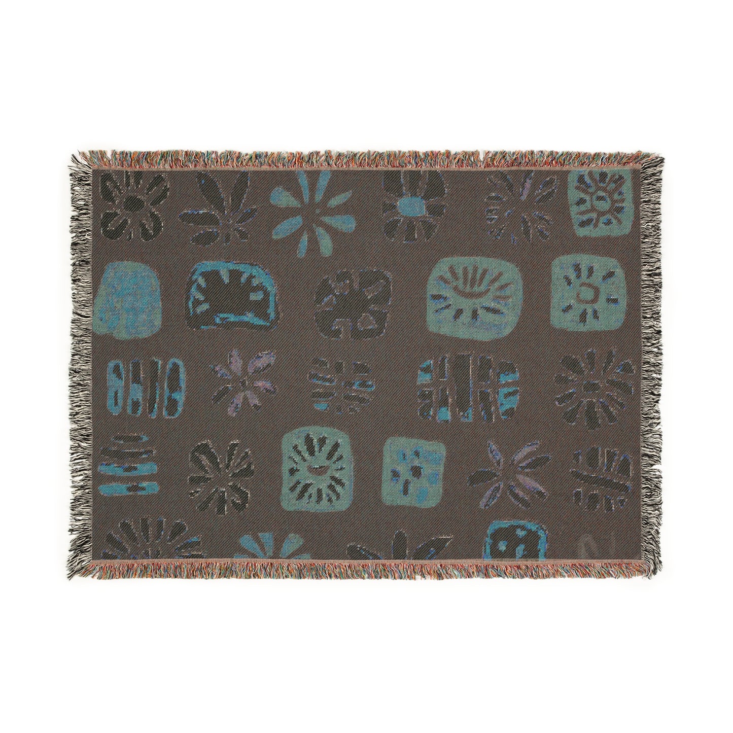 Abstract Afrocentric Art Woven Throw Blanket - Xtreme Shopper