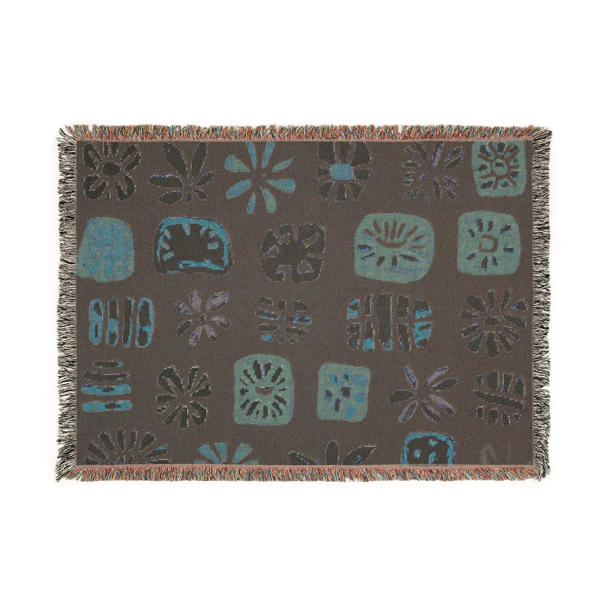 Abstract Afrocentric Art Woven Throw Blanket - Xtreme Shopper