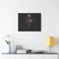 The Look Black Woman Abstract Artwork Canvas Wall Print
