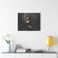 Dance In The Dark Afrocentric Black Woman Art Canvas Wall Print