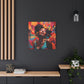 I Am The Embodiment Of Black Joy Afrocentric Black Woman Abstract Art Canvas Wall Print