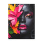 Everything is Beautiful Afrocentric Black Woman Art Canvas Wall Print