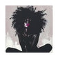 I Know You See Me Afrocentric Black Woman Abstract Art Canvas Wall Print