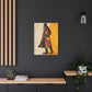 I Am Fashion Forward Afrocentric Black Man Abstract Art Canvas Wall Print