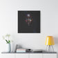The Look Black Woman Abstract Artwork Canvas Wall Print