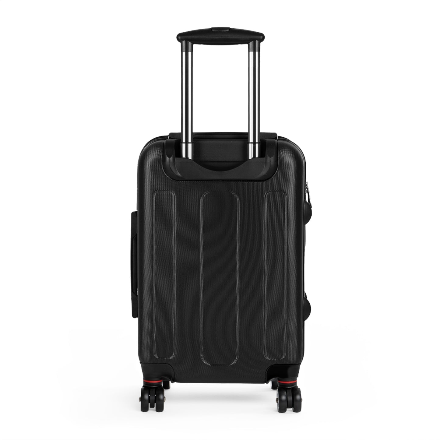 Afro Fractal Vacay Black Art Hardshell Hardside Lockable Spinner Suitcase Luggage