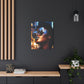 I Am A Diva Black Woman Afrocentric Art Canvas Wall Print
