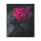 So Still Black Woman Wall Canvas Art