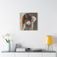 Never Let Them See You Sweat Afrocentric Black Woman Art Canvas Wall Print