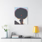 I Am That Chick Afrocentric Black Woman Abstract Fantasy Art Canvas Wall Print - Xtreme Shopper