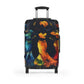 As We Dance Black Woman Art Hardshell Hardside Lockable Spinner Suitcase